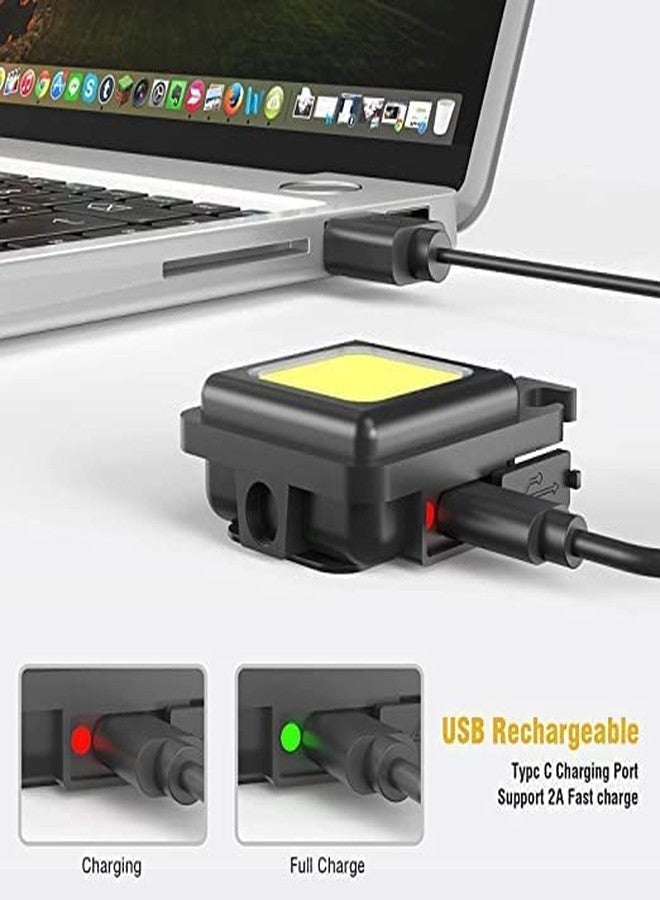 SHB Offical Store for The Genuine Keychain LED Light with Bottle Opener, Magnetic Base and Folding Bracket Mini COB 500 Lumens Rechargeable Emergency Light (Square with 4 Modes) - Image 4